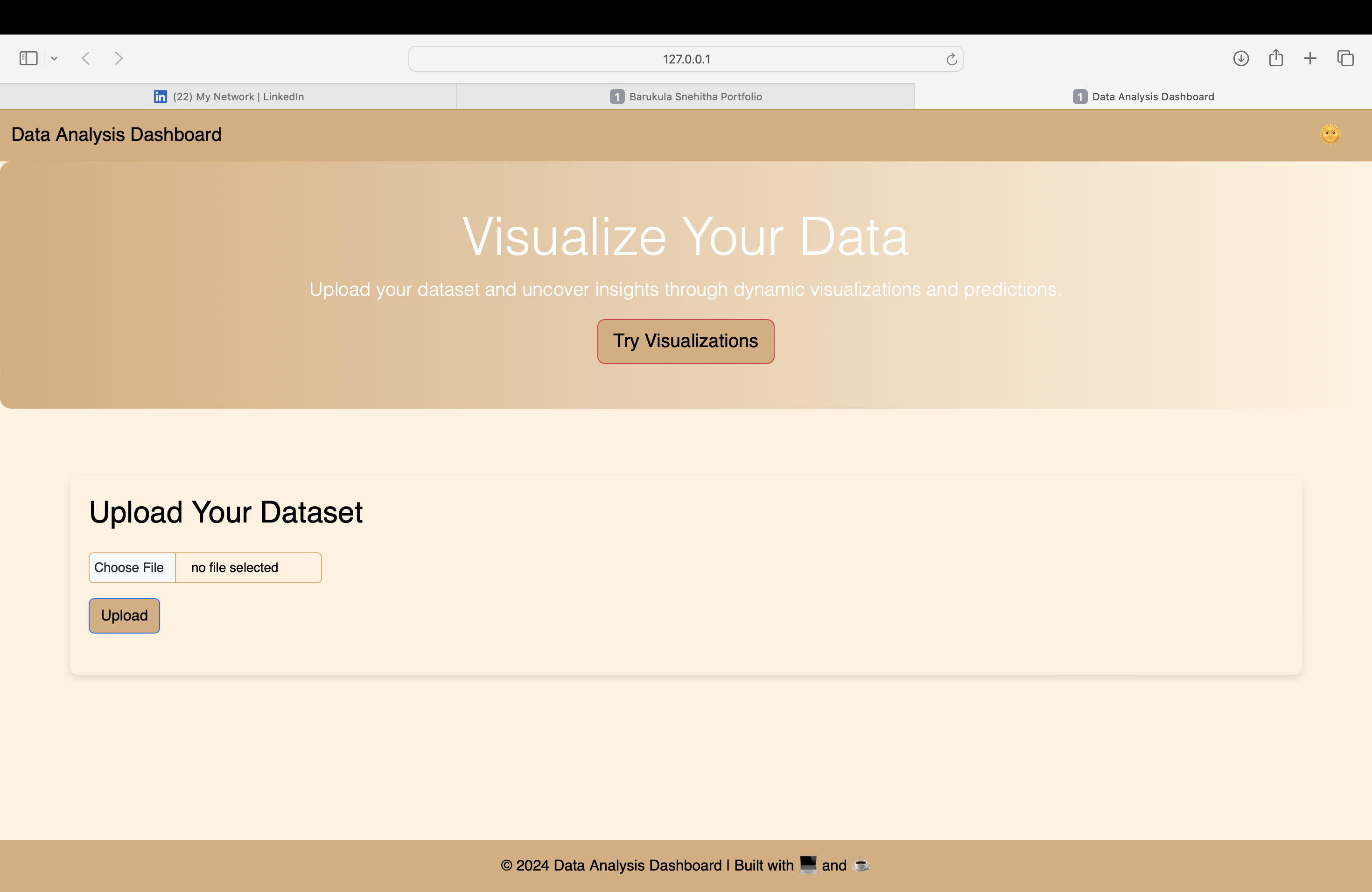 Data Analysis Dashboard
